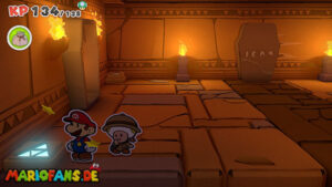 Temple of Shrooms — Paper Mario: The Origami King walkthrough screenshot