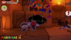 Temple of Shrooms — Paper Mario: The Origami King walkthrough screenshot