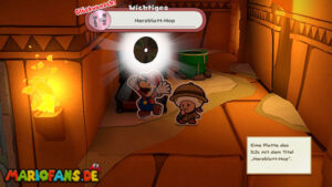 Temple of Shrooms — Paper Mario: The Origami King walkthrough screenshot