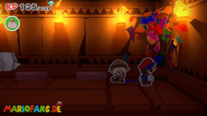 Temple of Shrooms — Paper Mario: The Origami King walkthrough screenshot
