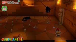 Temple of Shrooms — Paper Mario: The Origami King walkthrough screenshot