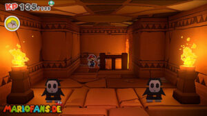 Temple of Shrooms — Paper Mario: The Origami King walkthrough screenshot