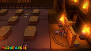 Temple of Shrooms — Paper Mario: The Origami King walkthrough screenshot