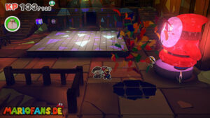 Temple of Shrooms — Paper Mario: The Origami King walkthrough screenshot
