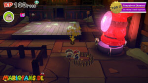 Temple of Shrooms — Paper Mario: The Origami King walkthrough screenshot