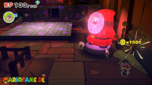 Temple of Shrooms — Paper Mario: The Origami King walkthrough screenshot