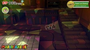 Temple of Shrooms — Paper Mario: The Origami King walkthrough screenshot