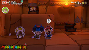 Temple of Shrooms — Paper Mario: The Origami King walkthrough screenshot