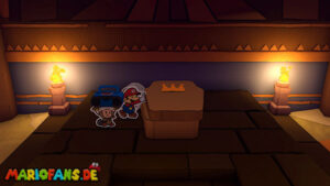 Temple of Shrooms — Paper Mario: The Origami King walkthrough screenshot