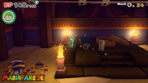 Temple of Shrooms — Paper Mario: The Origami King walkthrough screenshot