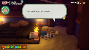 Temple of Shrooms — Paper Mario: The Origami King walkthrough screenshot