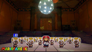 Temple of Shrooms — Paper Mario: The Origami King walkthrough screenshot