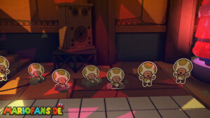 Temple of Shrooms — Paper Mario: The Origami King walkthrough screenshot