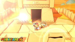 Temple of Shrooms — Paper Mario: The Origami King walkthrough screenshot