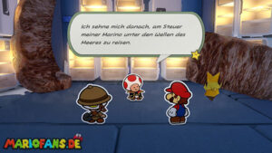 Scorching Sandpaper Desert — Paper Mario: The Origami King walkthrough screenshot