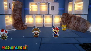 Scorching Sandpaper Desert — Paper Mario: The Origami King walkthrough screenshot