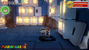 Scorching Sandpaper Desert — Paper Mario: The Origami King walkthrough screenshot