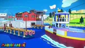 The Princess Peach — Paper Mario: The Origami King walkthrough screenshot