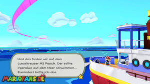The Princess Peach — Paper Mario: The Origami King walkthrough screenshot