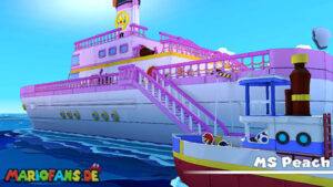The Princess Peach — Paper Mario: The Origami King walkthrough screenshot