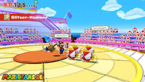 The Princess Peach — Paper Mario: The Origami King walkthrough screenshot