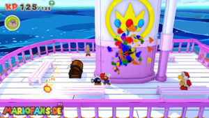 The Princess Peach — Paper Mario: The Origami King walkthrough screenshot