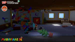 The Princess Peach — Paper Mario: The Origami King walkthrough screenshot