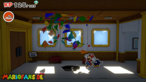 The Princess Peach — Paper Mario: The Origami King walkthrough screenshot