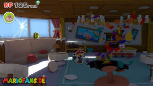 The Princess Peach — Paper Mario: The Origami King walkthrough screenshot