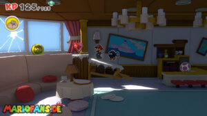 The Princess Peach — Paper Mario: The Origami King walkthrough screenshot
