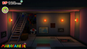 The Princess Peach — Paper Mario: The Origami King walkthrough screenshot