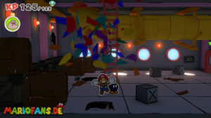 The Princess Peach — Paper Mario: The Origami King walkthrough screenshot