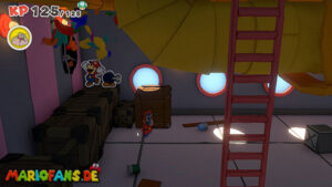 The Princess Peach — Paper Mario: The Origami King walkthrough screenshot