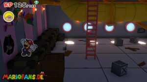 The Princess Peach — Paper Mario: The Origami King walkthrough screenshot