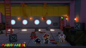 The Princess Peach — Paper Mario: The Origami King walkthrough screenshot