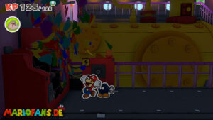 The Princess Peach — Paper Mario: The Origami King walkthrough screenshot