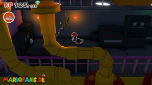 The Princess Peach — Paper Mario: The Origami King walkthrough screenshot