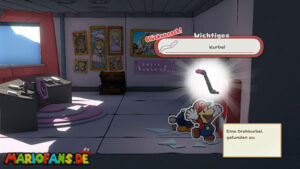 The Princess Peach — Paper Mario: The Origami King walkthrough screenshot