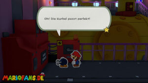 The Princess Peach — Paper Mario: The Origami King walkthrough screenshot