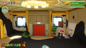 The Princess Peach — Paper Mario: The Origami King walkthrough screenshot