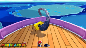 The Princess Peach — Paper Mario: The Origami King walkthrough screenshot