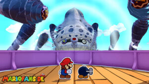 The Princess Peach — Paper Mario: The Origami King walkthrough screenshot