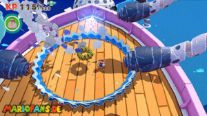 The Princess Peach — Paper Mario: The Origami King walkthrough screenshot