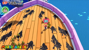 The Princess Peach — Paper Mario: The Origami King walkthrough screenshot