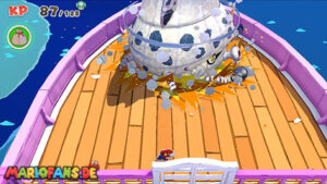 The Princess Peach — Paper Mario: The Origami King walkthrough screenshot