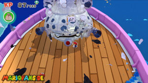 The Princess Peach — Paper Mario: The Origami King walkthrough screenshot