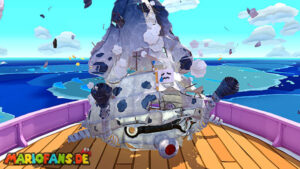 The Princess Peach — Paper Mario: The Origami King walkthrough screenshot