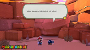 The Princess Peach — Paper Mario: The Origami King walkthrough screenshot