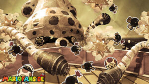 The Princess Peach — Paper Mario: The Origami King walkthrough screenshot