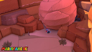 The Princess Peach — Paper Mario: The Origami King walkthrough screenshot
